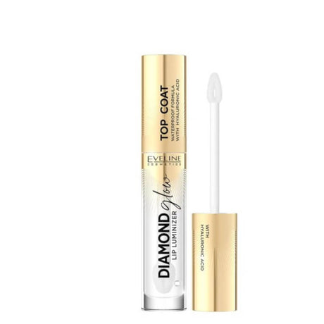 eveline diamong low lip gloss luminizer top coat 01