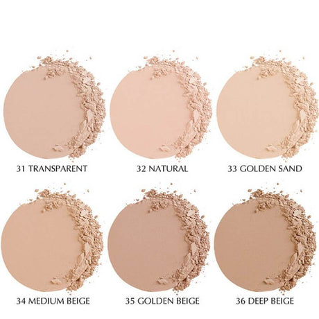 eveline anti shine makeup powder swatch