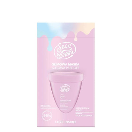 face boom algae face mask peel off formula