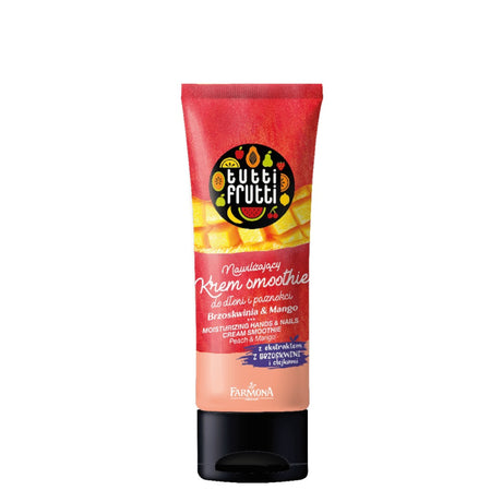 Farmona Tutti Frutti Moisturising Smoothie Hand Cream Peach & Mango - Roxie Cosmetics