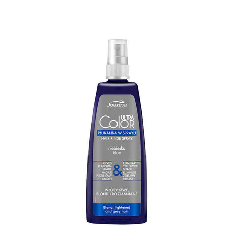 joanna ultra color blue hair rinse spray liminate yellow shade