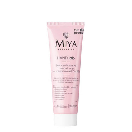 miya handlab hand mask with oil complex 50ml