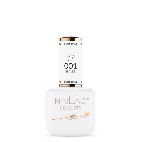 NaiLac Hybrid UV/LED Base Coat 001