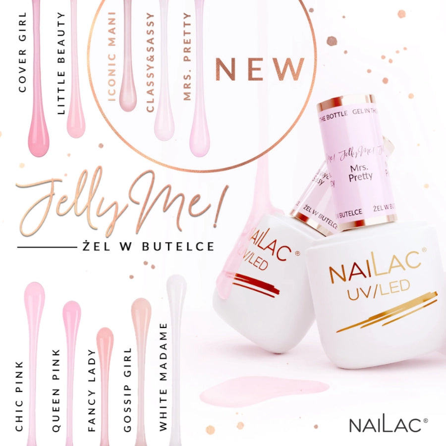 Nailac Jelly Me! UV/LED Gel Nail Polish Classy & Sassy shades