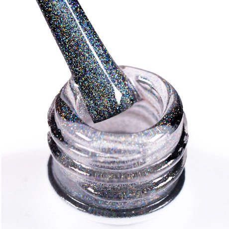 NaiLac Hybrid UV/LED Top Laser Holo swatch