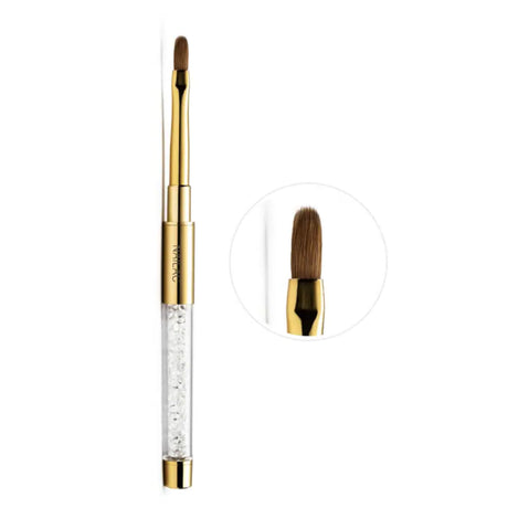 NaiLac #6 Oval Gel Brush