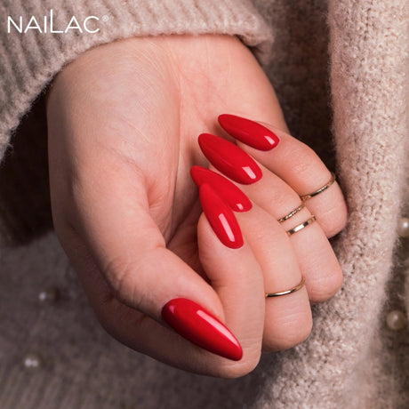 NaiLac UV/LED Gel Nail Polish 065 Classic Red