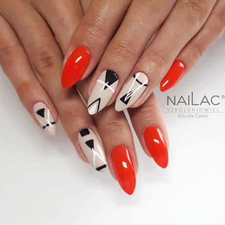 NaiLac UV/LED Gel Nail Polish 066 Red Nails Styling