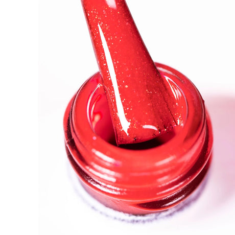 NaiLac UV/LED Gel Nail Polish 067 Glitter Red