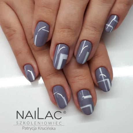NaiLac UV/LED Gel Nail Polish 087 Grey Nails