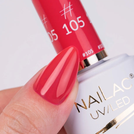 NaiLac UV/LED Gel Nail Polish 105 Pink