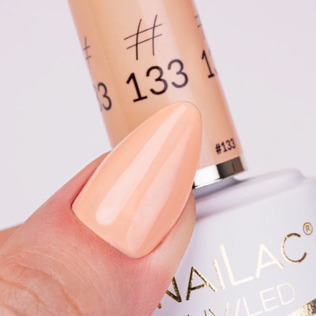 NaiLac UV/LED Gel Nail Polish 133 on nails