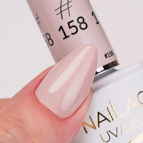 NaiLac UV/LED Gel Nail Polish 158 on nails2