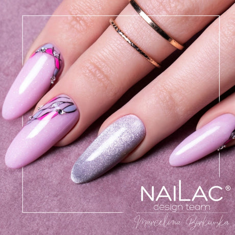 NaiLac UV/LED Gel Nail Polish 409CE Cat Eye