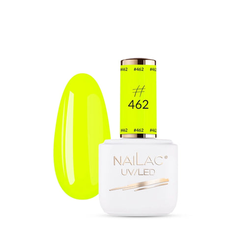 NaiLac UV/LED Gel Nail Polish 462 Yellow Neon