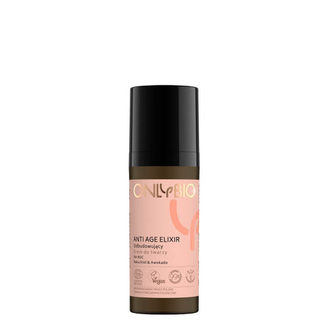 onlybio rebuilding night cream anti age elixir 50ml