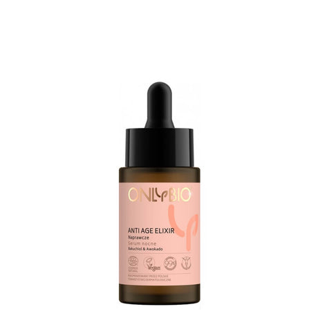 onlybio nighr repair face serum anti age elixir 30ml