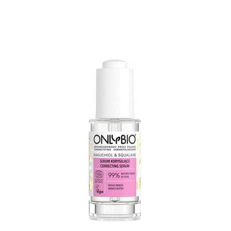 onlybio correcting face serum vegan 30ml bakuchiol