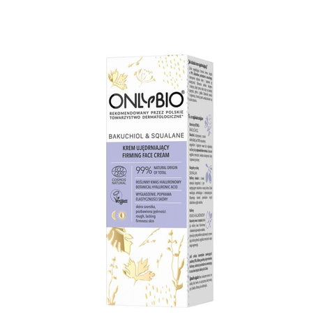 onlybio firming face cream bakuchiol 50ml