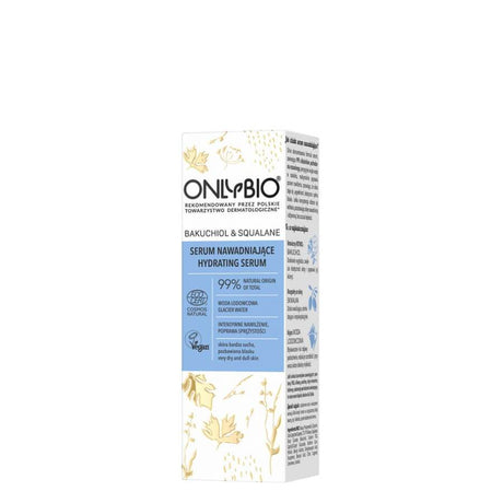 onlybio hydrating face serum vegan 30ml bakuchiol