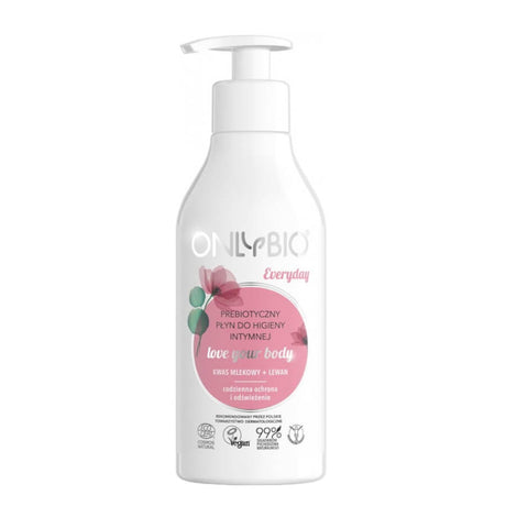 onlybio prebiotics intimate hygiene wash vegan