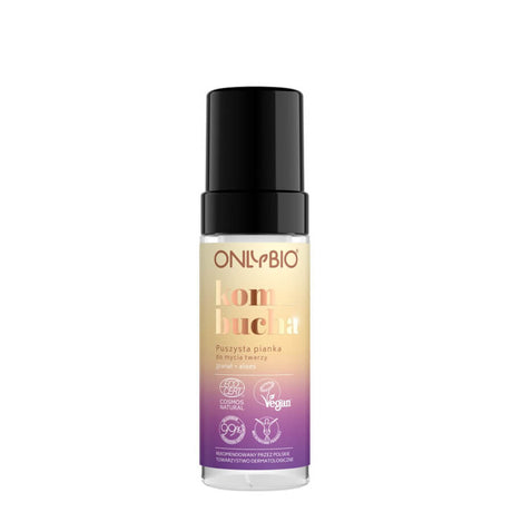 onlybio kambucha fluffy face cleansing washing foam