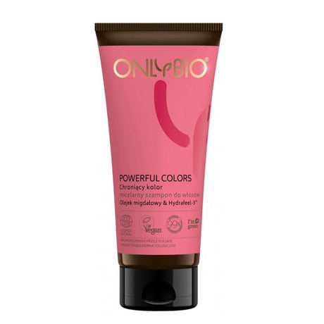 onlybio micellar hair scalp shampoo colour ptections 200ml vegan