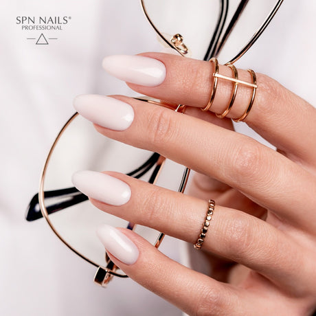 SPN Nails Rubber Base COLOR & GO! Cotton Candy Nail Styling