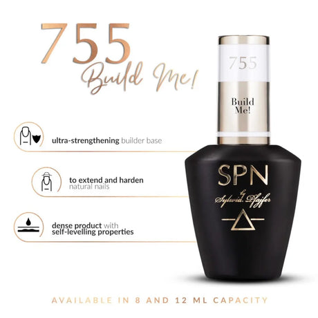 SPN Nails UV LaQ Build Me! Base Coat 755 features