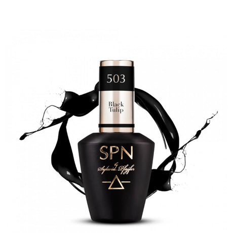 SPN Nails UV/LED Gel Polish 503 Black Tulip