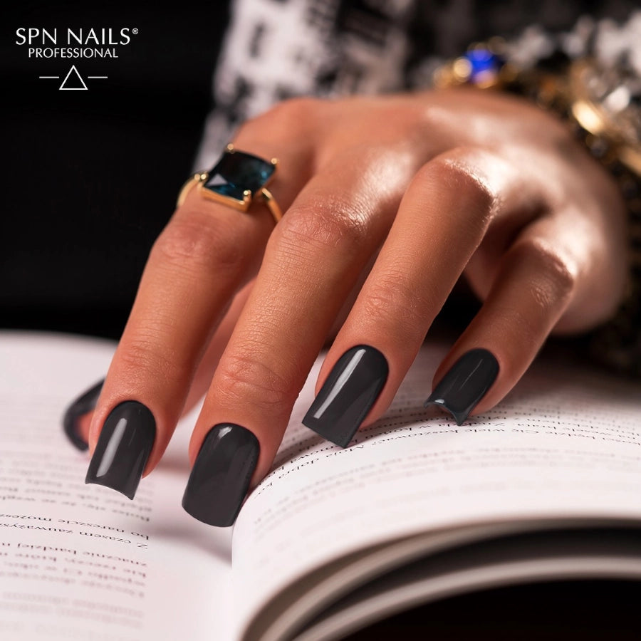 SPN Nails UV/LED Gel Polish 983 Instinct Black Nails Styling