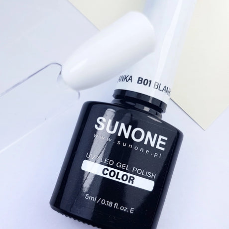 Sunone UV/LED Gel Polish B01 Blanka swatch