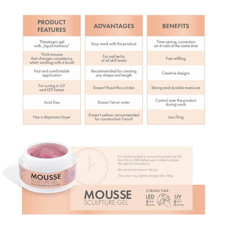 Victoria Vynn Mousse Sculpture Gel 04 Berry Blush features