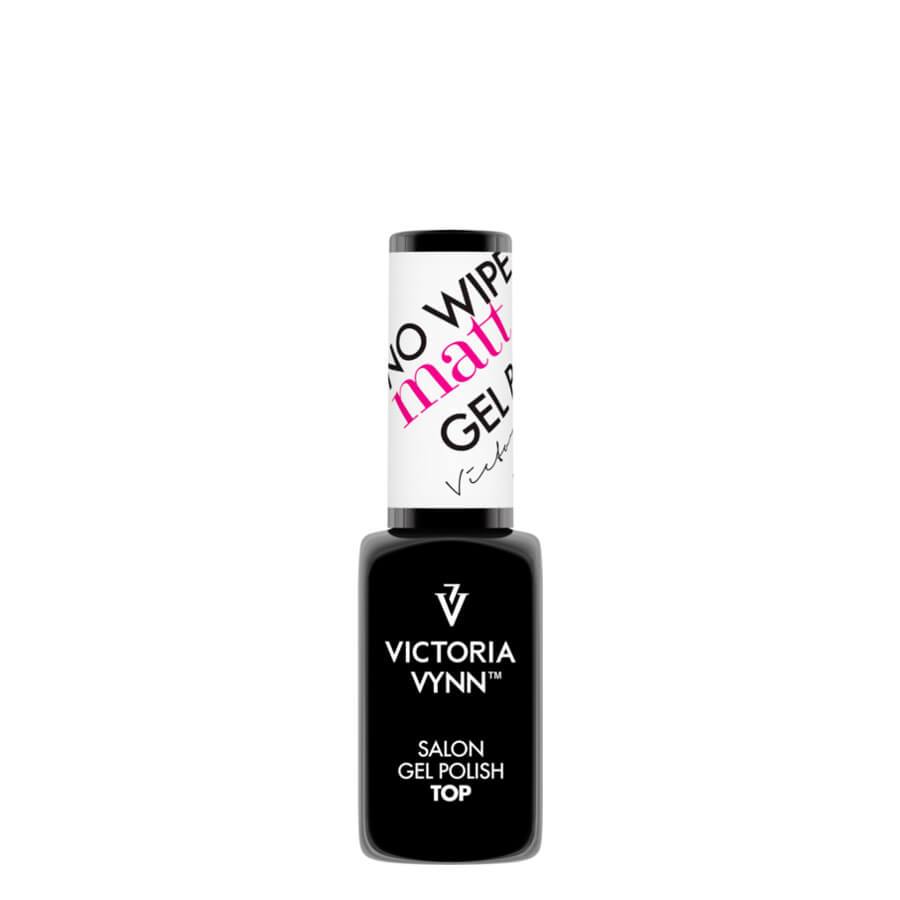 Victoria Vynn top coat no wipe matte matt velvet velour nails gel shellac