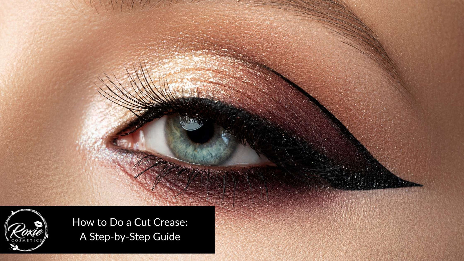 Black glitter smokey eyeshadow tutorial using our Ultra Glam eyeshadow, Glitter  Eyeshadow Tutorial