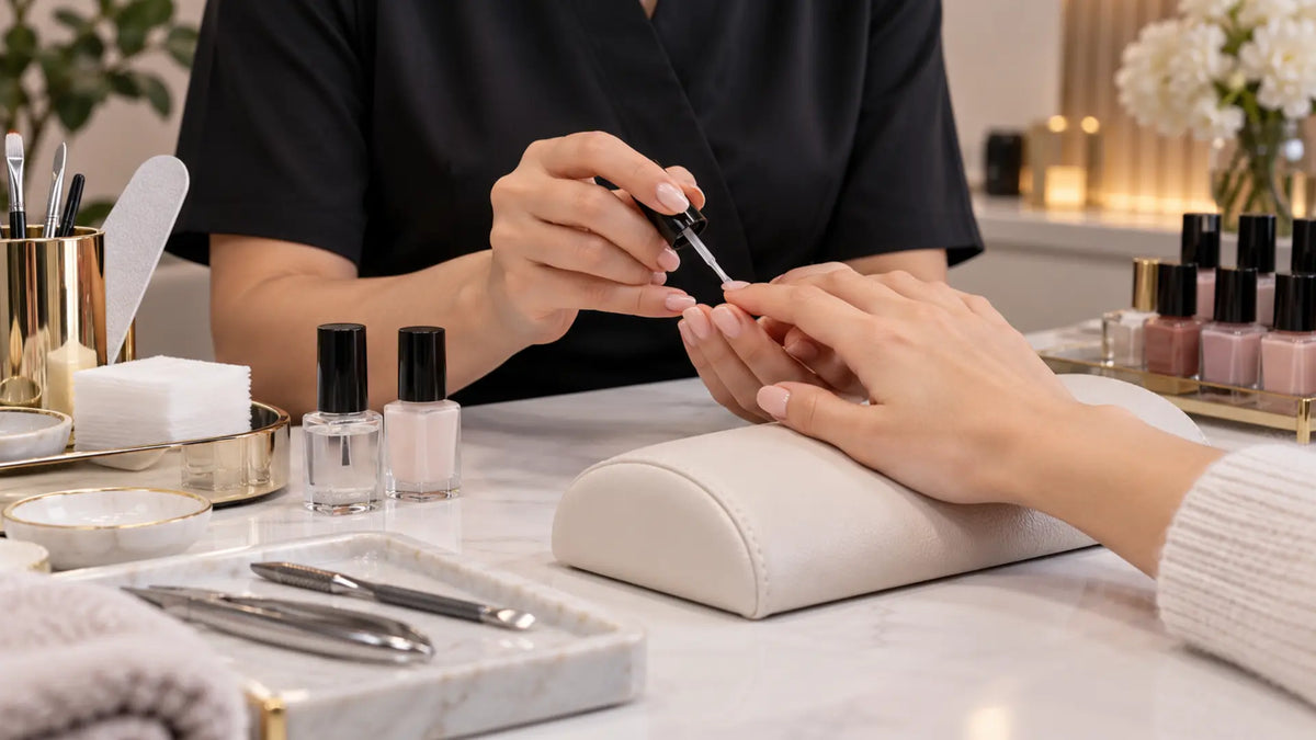 Premium nail studio editorial: Acid vs Acid-Free Nail Primer