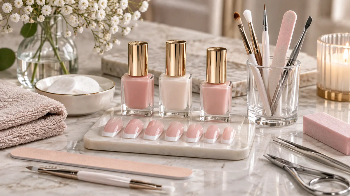 Premium nail studio editorial: Do a French Manicure