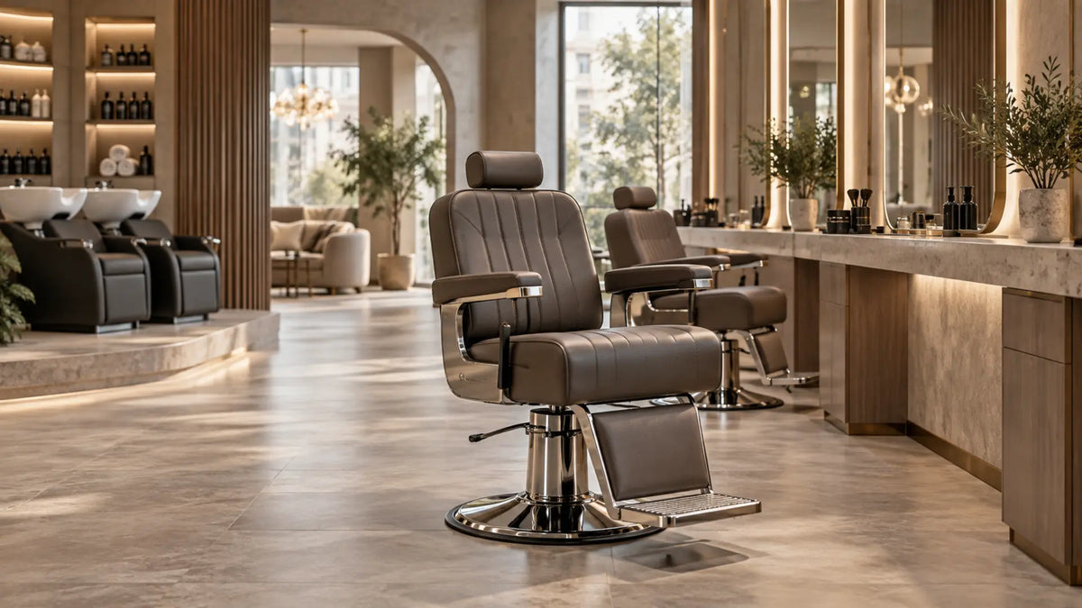Premium professional salon interior: Barber Chair Weight Capacity