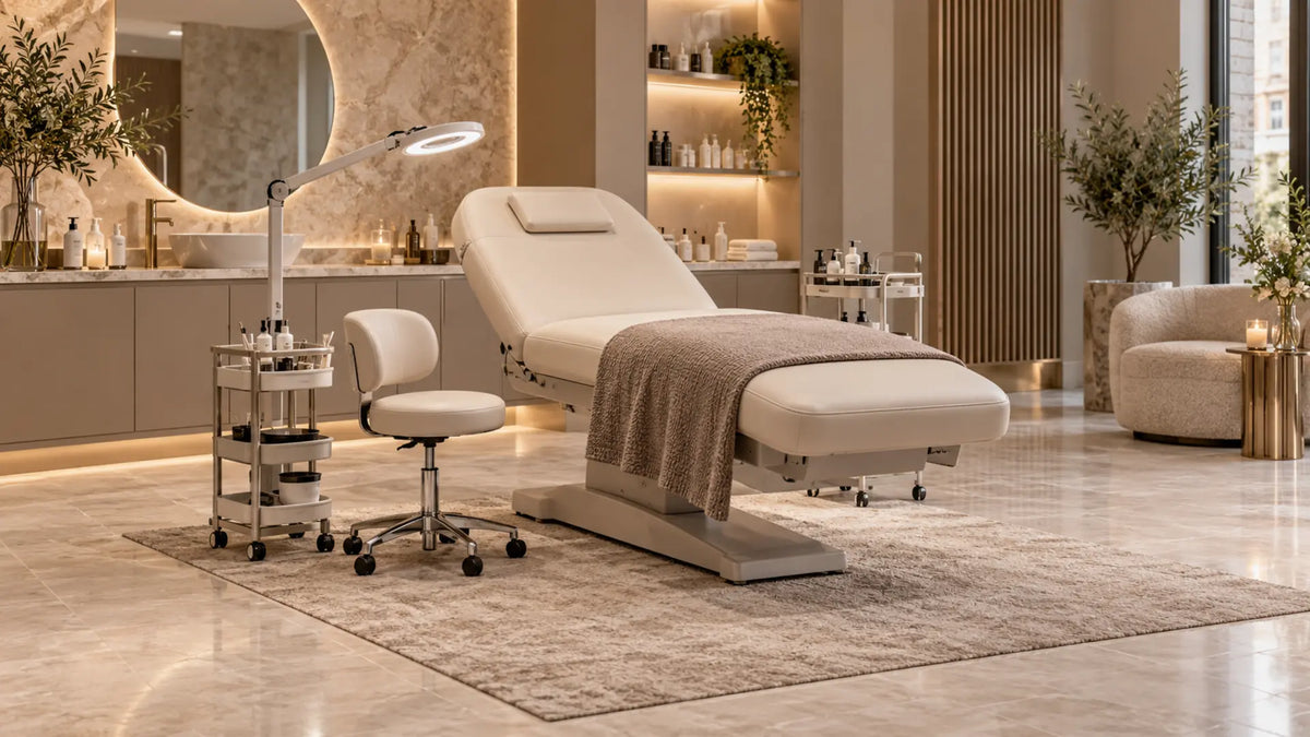 Premium professional salon interior: Beauty Bed Delivery & Installation Checklist for Salons