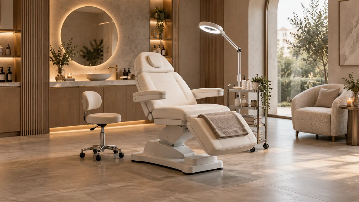Premium professional salon interior: Choose a Professional Beauty Chair