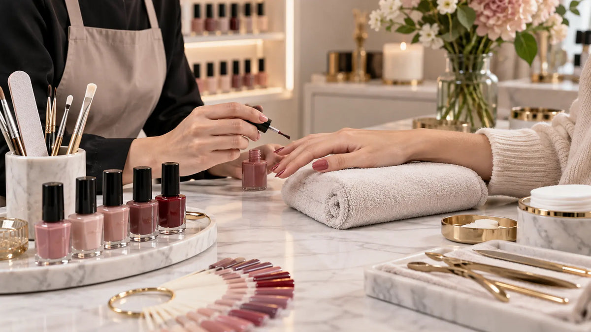 Premium nail studio editorial: Nail Polish