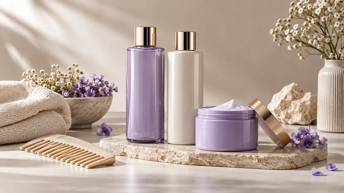 Haircare editorial in soft natural light: Hair Products for Blonde Hair
