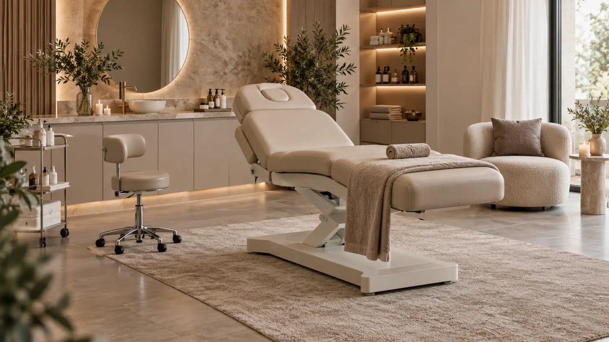 Premium professional salon interior: How Long Should a Professional Beauty Bed Last?