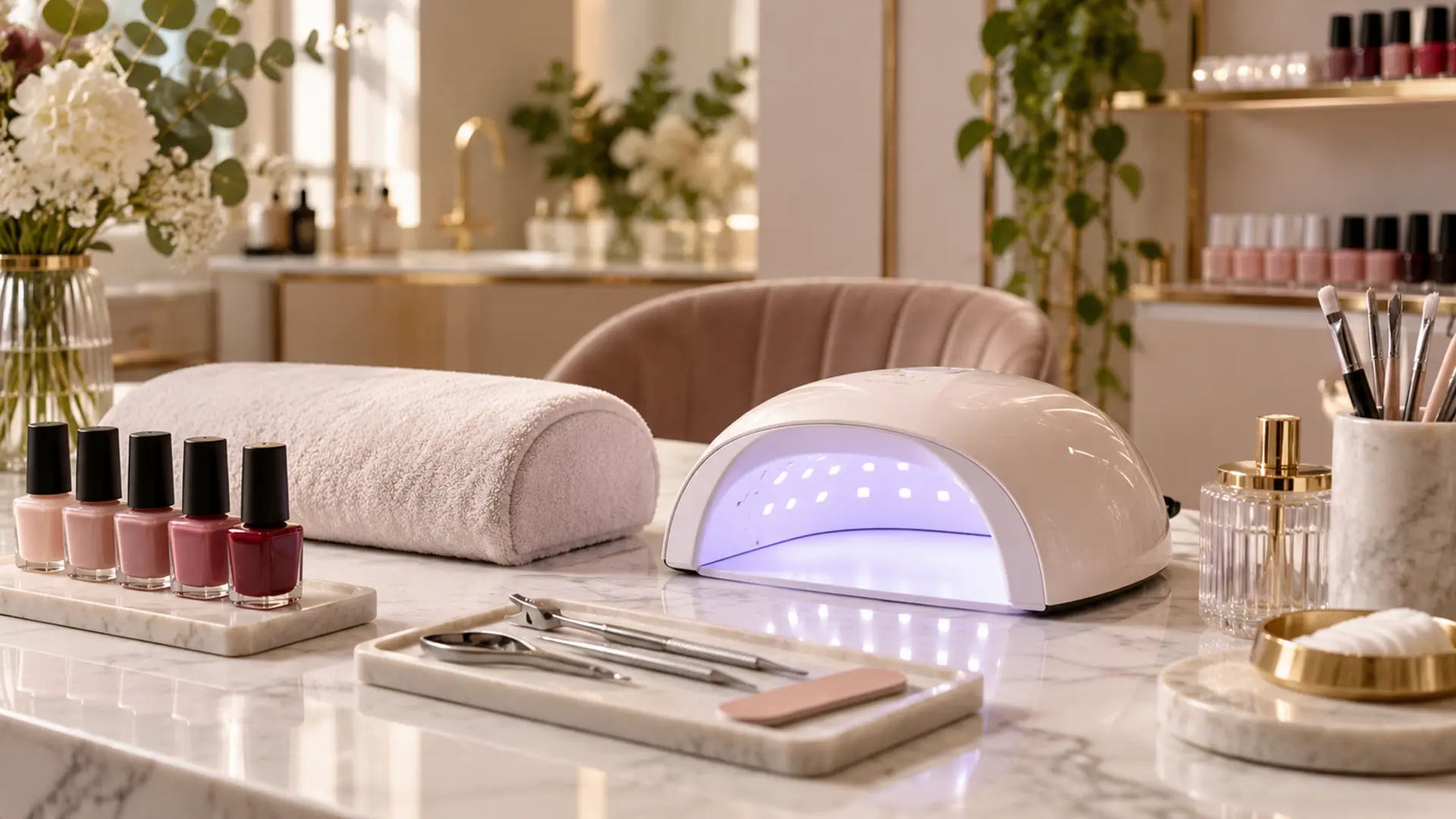 Premium nail studio editorial: Nail Lamp Wattage Explained