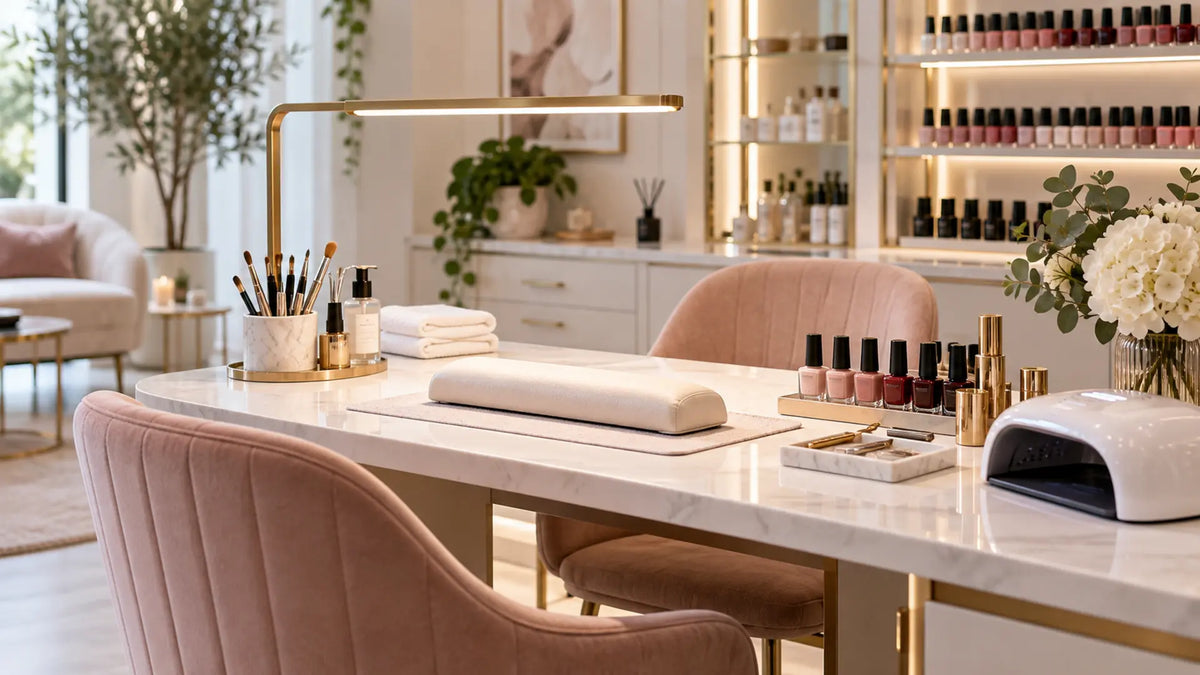 Premium nail studio editorial: Choose a Nail Table