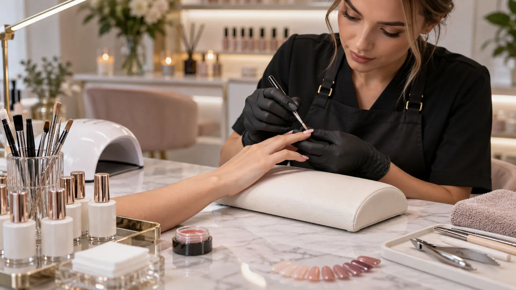 Premium nail studio editorial: Builder Gel