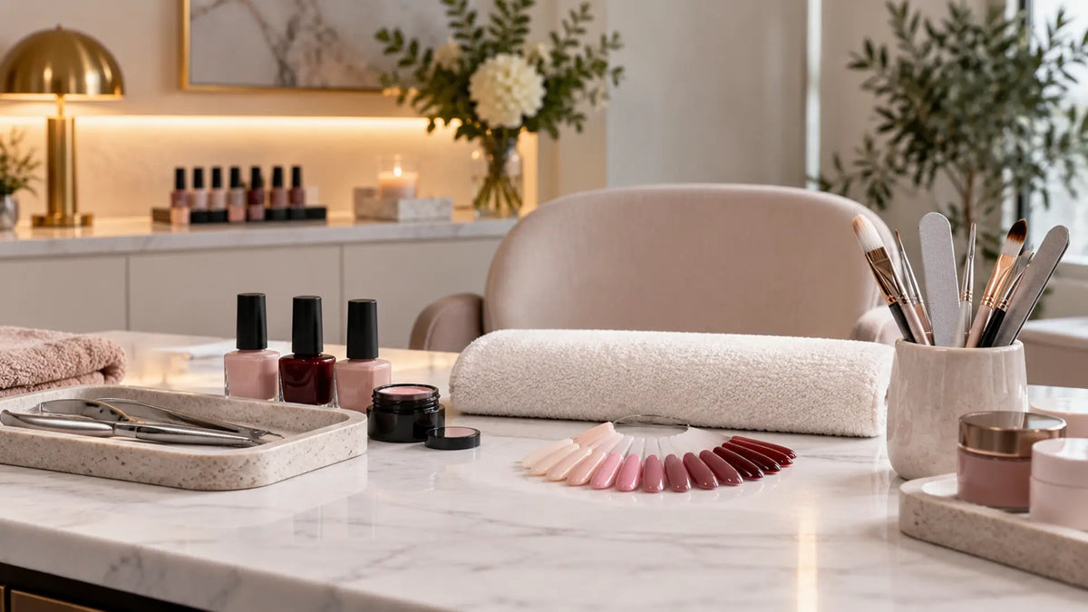 Premium nail studio editorial: Victoria Vynn UK