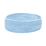 Cosmetic Headband High-Quality Terry Fabric Blue