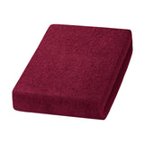 Beauty Chair / Bed Terry Sheet Elastic Cover 70cm x 190cm Maroon