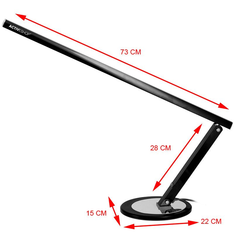ACTIVESHOP 20W Black Slim Desk Lamp – Roxie Cosmetics